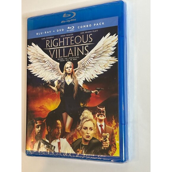 Righteous Villains Blu Ray Disc DVD Movie Film Horror Dark Crime Thriller Myster - Picture 4 of 6